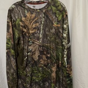 Mossy Oak Woodland Camouflage Shirt